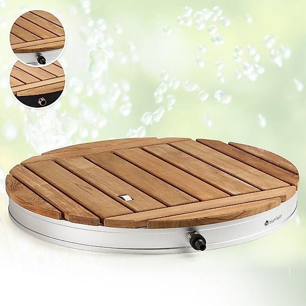 blumfeldt Gartendusche Sumatra Teak Round Gartendusche günstig online kaufen