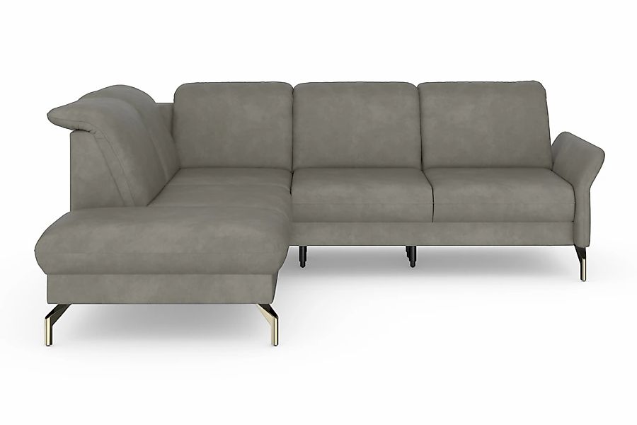 sit&more "Fashion L-Form" wahlweise mit Kopfteilverstellung, Vorziehsitz, m günstig online kaufen