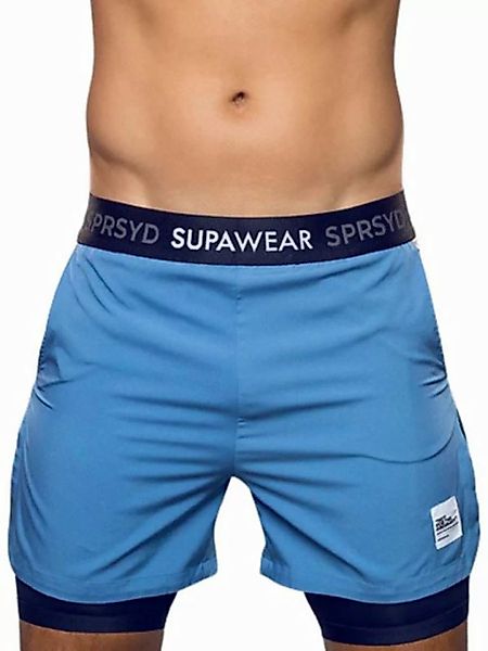 Supawear Shorts Supawear Lined Shorts Colour Blocked Blue/Pink XL günstig online kaufen