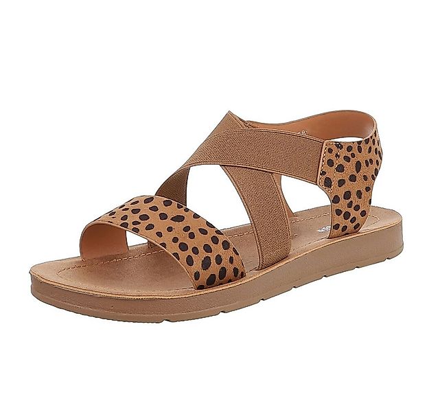 Ital-Design Modische Sommer-Sandalen mit verstellbaren Riemen Riemchensanda günstig online kaufen