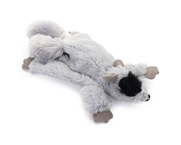 Beeztees Tierkuscheltier Catnip Katzenspielzeug Flat Tex grau günstig online kaufen
