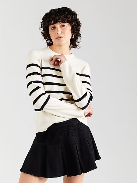 Vero Moda Rundhalspullover VMSaba (1-tlg) Plain/ohne günstig online kaufen