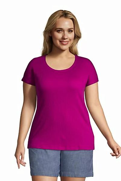 Shirt aus Jacquard-Jersey in großen Größen, Damen, Größe: 48-50 Plusgrößen, günstig online kaufen
