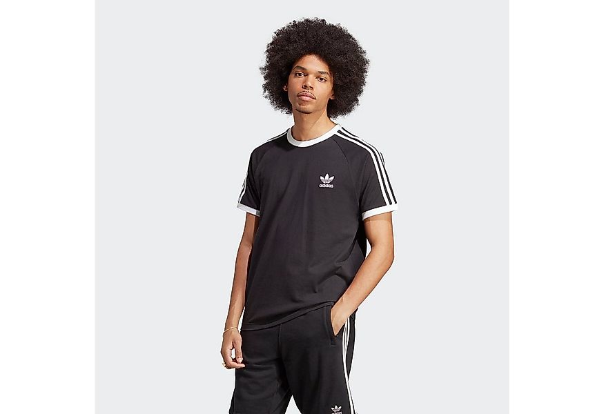 adidas Originals T-Shirt 3-STRIPES TEE schmale Passform, Kurzarm, mit kontr günstig online kaufen