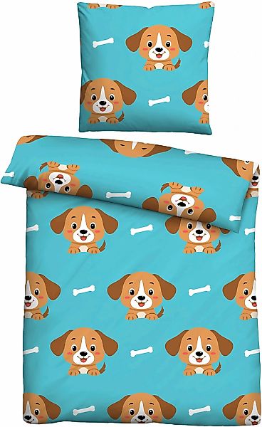 Castell - Markenbettwäsche Jugendbettwäsche "0330247" 2 Stk. Polar-Fleece, günstig online kaufen