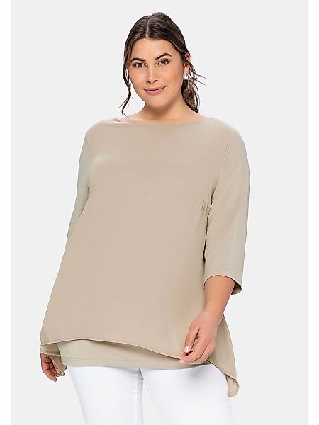 Sheego Blusenshirt "Blusenshirt", (1 tlg.) günstig online kaufen