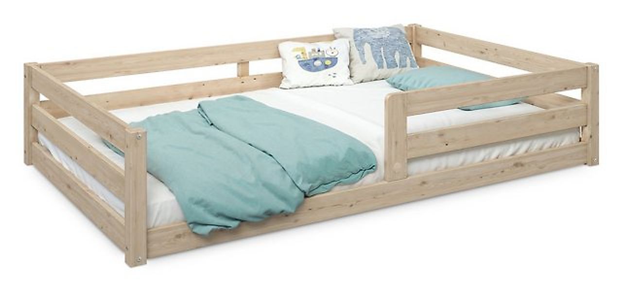 Ehrenkind Kinderbett Bodenbett mit massivem Kieferholz günstig online kaufen