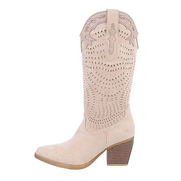 Ital-Design Damen Cowboyboots Western Westernstiefel (84160583) günstig online kaufen
