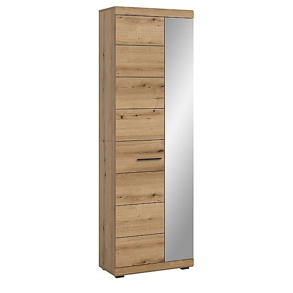 Inn.Furn Garderobenschrank Evoke Eiche Schuhschrank 62 x 197 cm Shawn günstig online kaufen
