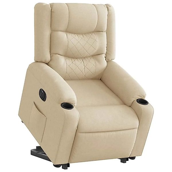 vidaXL Relaxsessel mit Aufstehhilfe Elektrisch Creme Stoff 3310280 günstig online kaufen