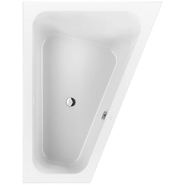 Villeroy & Boch Eckbadewanne 175 x 135 cm, Rechts Loop & Friends Square Wei günstig online kaufen