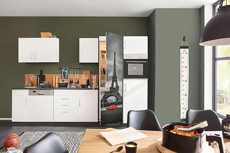 HELD MÖBEL Küchenzeile "Paris", ohne E-Geräte, Breite 330 cm günstig online kaufen