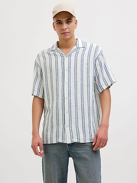 Jack & Jones Kurzarmhemd JJEENZO STRIPE günstig online kaufen