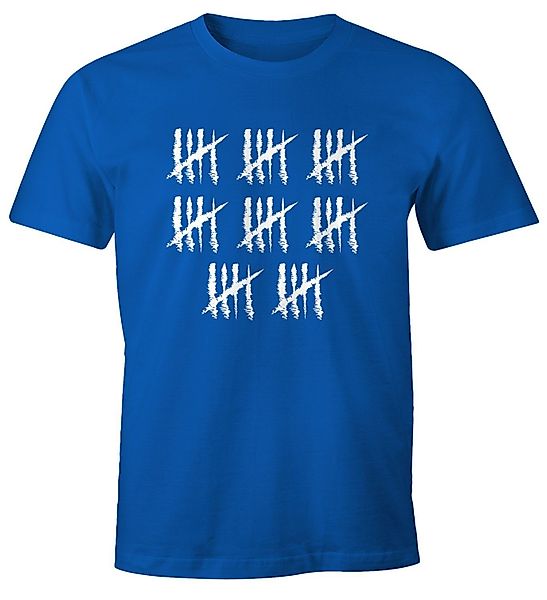 MoonWorks Print-Shirt Herren T-Shirt 40 Geburtstag günstig online kaufen