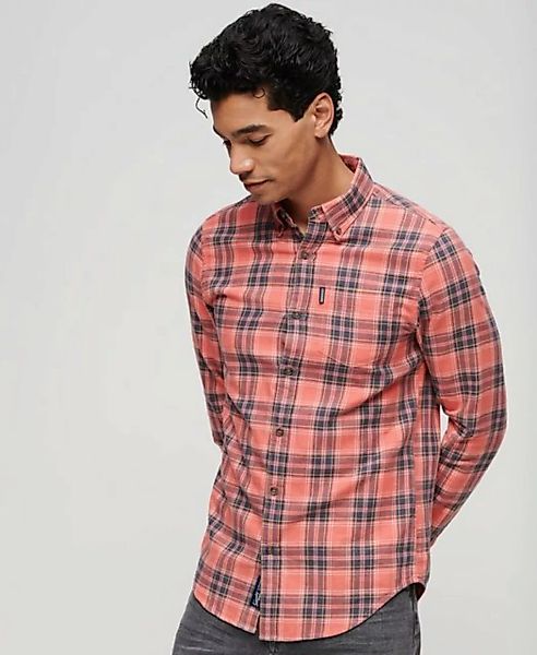 Superdry Flanellhemd VINTAGE CHECK SHIRT Red Check günstig online kaufen