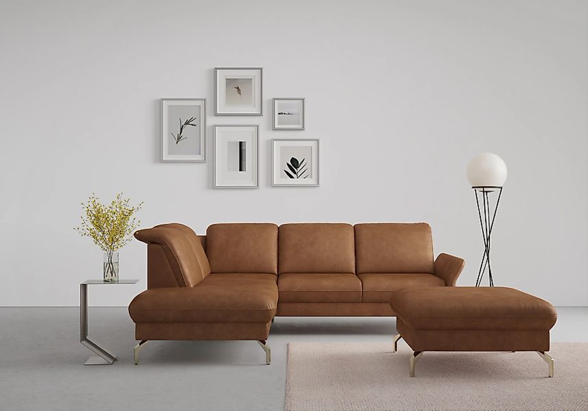 sit&more Ecksofa "Fashion L-Form" wahlweise mit Kopfteilverstellung, Vorzie günstig online kaufen