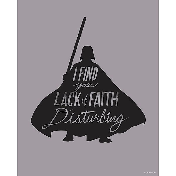Komar Wandbild Star Wars Vader 40 x 50 cm gerollt günstig online kaufen