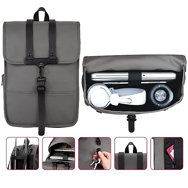 Hama Laptoptasche Notebook-Rucksack Tasche mit Tablet-Fach günstig online kaufen
