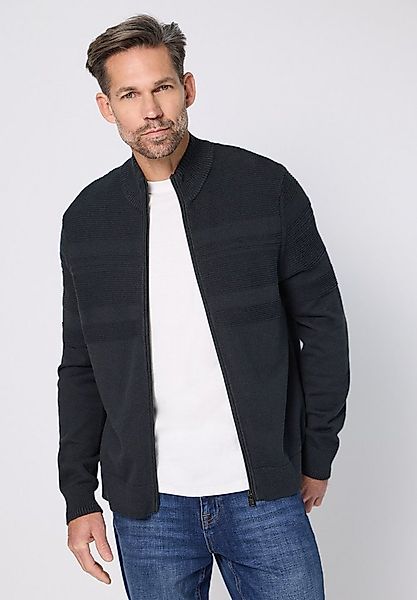 STREET ONE MEN Cardigan aus reiner Baumwolle günstig online kaufen