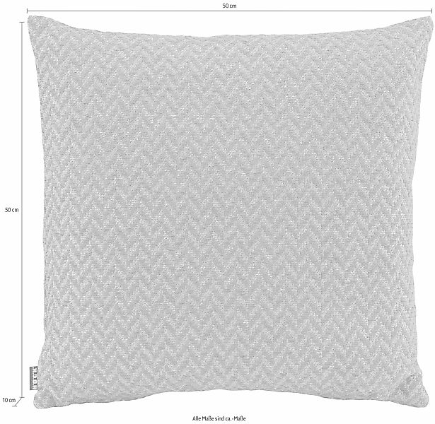 H.O.C.K. Dekokissen "Zircono" mit Ethnomuster, Kissenhülle mit Füllung, 1 S günstig online kaufen