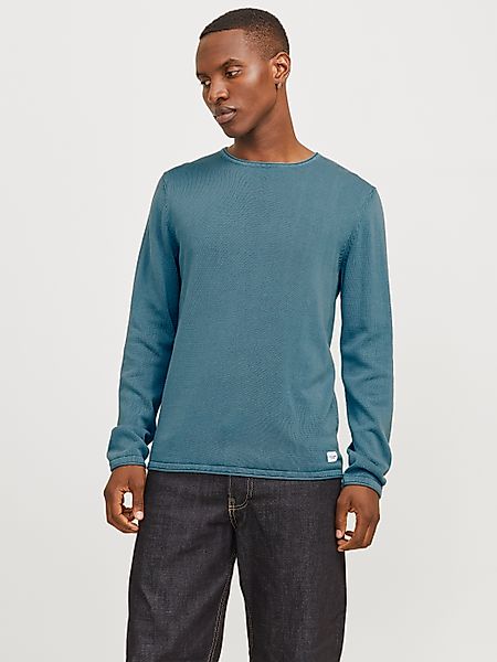 Jack & Jones Strickpullover "JJELEO KNIT CREW NECK NOOS", mit Rundhalsaussc günstig online kaufen