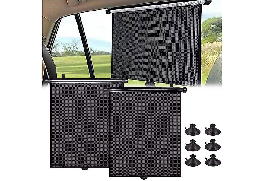 HEYHIPPO Autosonnenschutz Seitenfenster Sonnenblende Automatischer Sonnensc günstig online kaufen