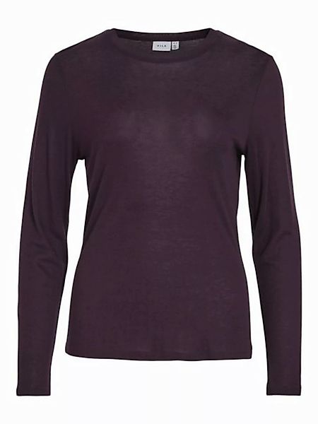 Vila Langarmshirt VIAlexia (1-tlg) Plain/ohne Details günstig online kaufen