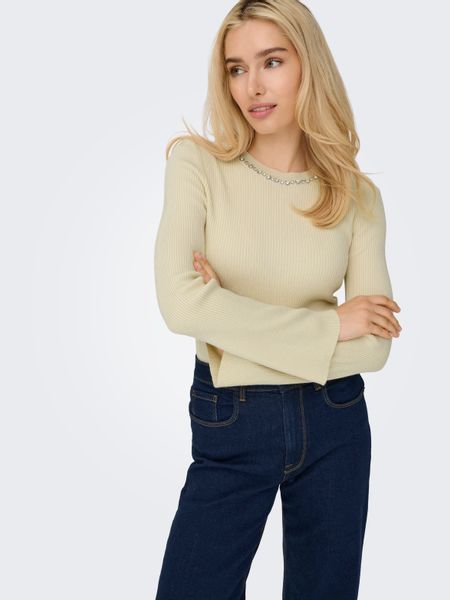 ONLY Rundhalspullover ONLNATASCHA LS BLING O-NECK günstig online kaufen
