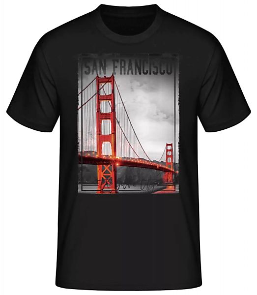 San Francisco Golden City · Männer Basic T-Shirt günstig online kaufen