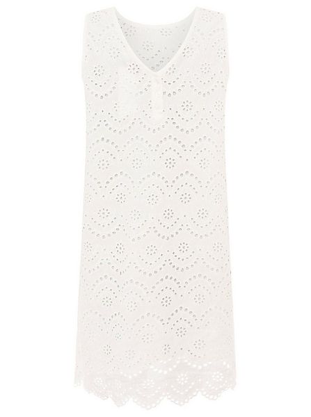 Zwillingsherz Minikleid "Lochstickerei" ärmellos, kurz geschnitten, mit Loc günstig online kaufen