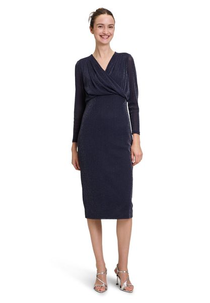 Vera Mont Cocktailkleid "Damen Cocktailkleid mit Lurexfaden" Ohne Tasche Ma günstig online kaufen