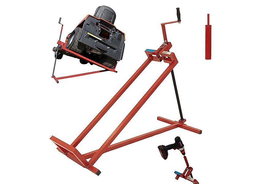 TRUTZHOLM Rasentraktor Rasentraktorheber 400 kg Akkuschrauber-Adapter, stuf günstig online kaufen