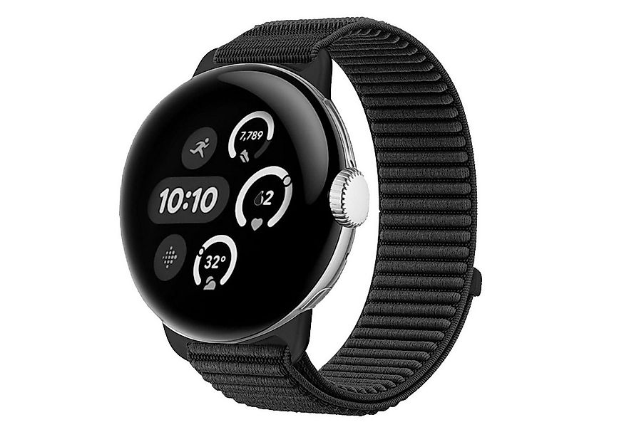 Wigento Smartwatch-Armband Für Google Pixel Watch 4 / 3 / 2 / 1 41mm Nylon günstig online kaufen