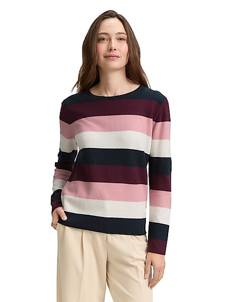TOM TAILOR Strickpullover "Otto", mit Viskose günstig online kaufen