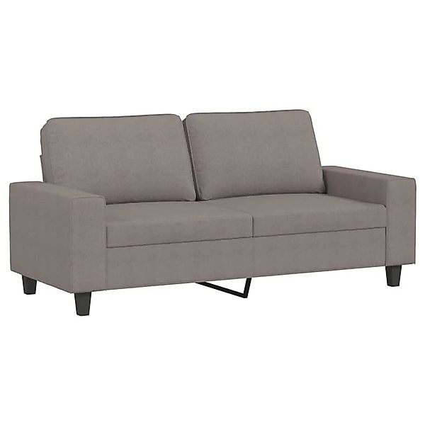 vidaXL 2-Sitzer-Sofa Taupe 140 cm Stoff 359398 günstig online kaufen