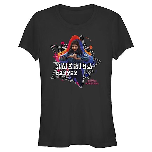 Marvel - Doctor Strange - America Chavez Chavez Paint - Frauen T-Shirt günstig online kaufen