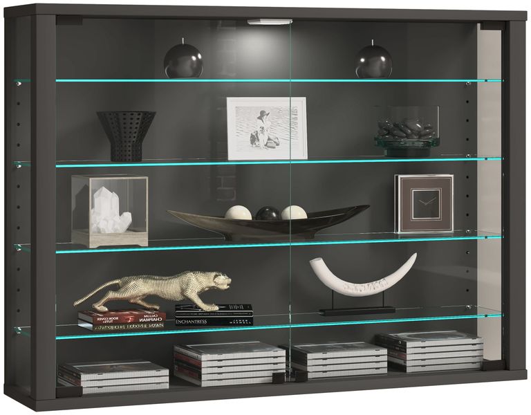 VCM Hängevitrine Wandvitrine Hängevitrine Glasvitrine Vitrosa günstig online kaufen
