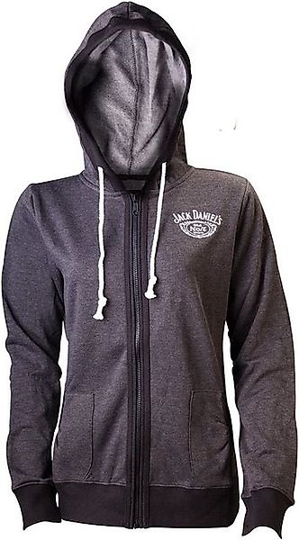 Jack Daniels Sweatshirt Jack Daniels Damen Kapuzenjacke Sweatshirt mit Kapu günstig online kaufen