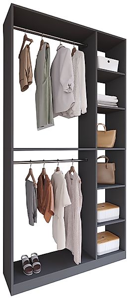 VCM Kleiderschrank Offener begehbarer Kleiderschrank Regal günstig online kaufen