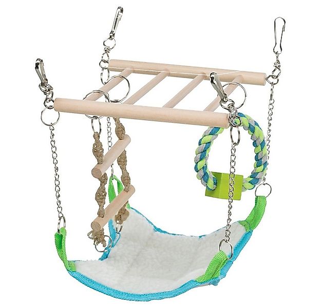 TRIXIE Kleintiertunnel Trixie Hängebrücke mit Hängematte günstig online kaufen