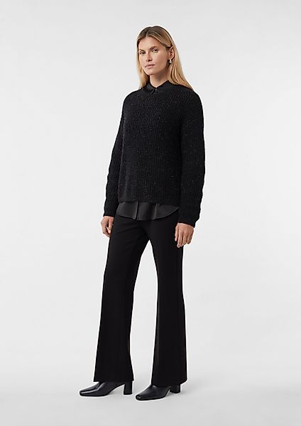 comma Chinos Hose Fließende Jerseyhose mit günstig online kaufen