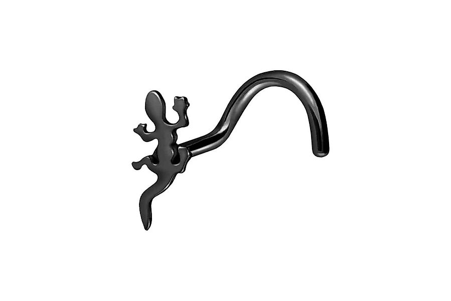 PIERCINGLINE Nasenpiercing Chirurgenstahl Nasenstecker Spirale GECKO günstig online kaufen