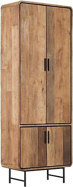 DTP Buffet Evo aus recyceltem Teakholz, Holztüren günstig online kaufen