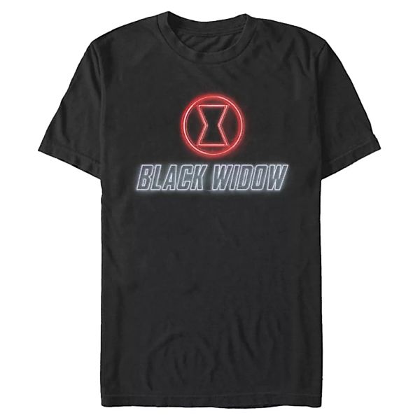 Marvel - Black Widow Neon - Männer T-Shirt günstig online kaufen
