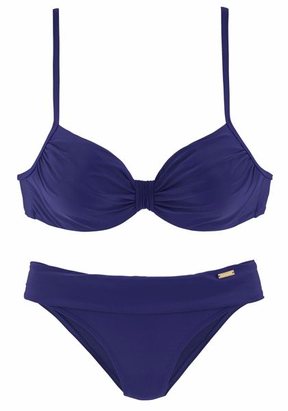 LASCANA Bügel-Bikini mit Raffungen am Cup günstig online kaufen