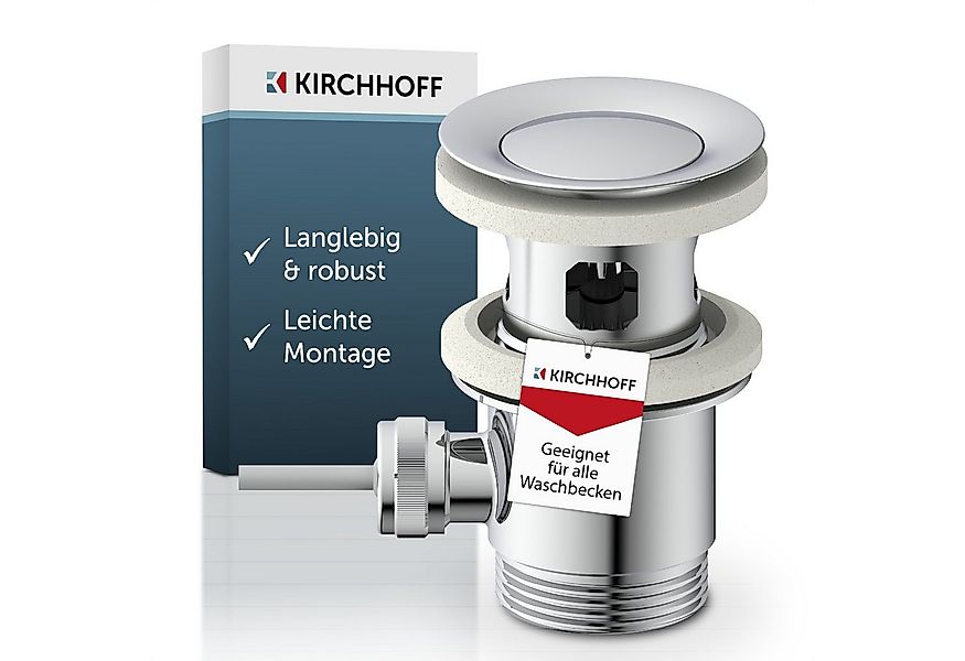 Kirchhoff Ablaufgarnitur Exzentergarnitur, 1 1/4", für Waschtisch günstig online kaufen