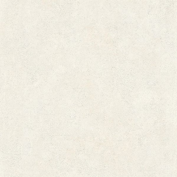 PROFHOME 374251-GU Ton-in-Ton Tapete Uni Matt Creme Weiß 0,53 m x 10,05 m 5 günstig online kaufen