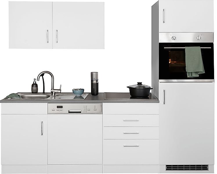 KOCHSTATION Küchenzeile »KS-Paris – Küchen mit einzigartigen Fotomotiven au günstig online kaufen