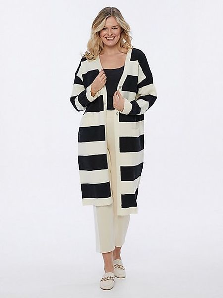 MONACO blue WEEKEND Strickjacke Longcardigan figurumspielend günstig online kaufen