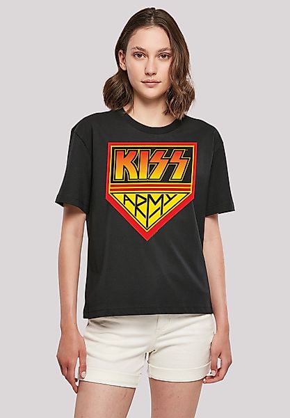 F4NT4STIC T-Shirt "Kiss Rock Band Army Logo", Premium Qualität, Musik, By R günstig online kaufen